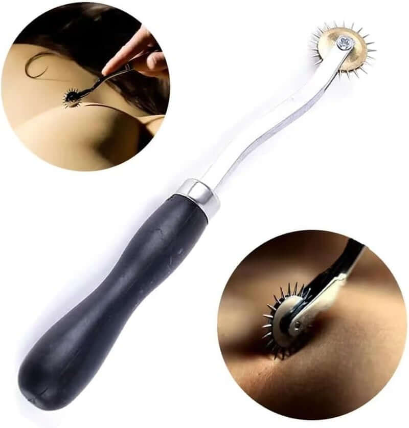 Stainless Steel Pinwheel Breast Spikes Fetish