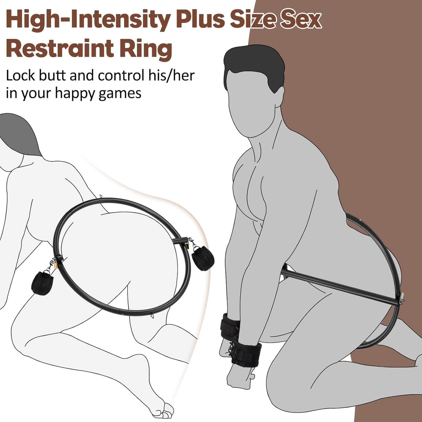 BDSM Hip Restraint Ring
