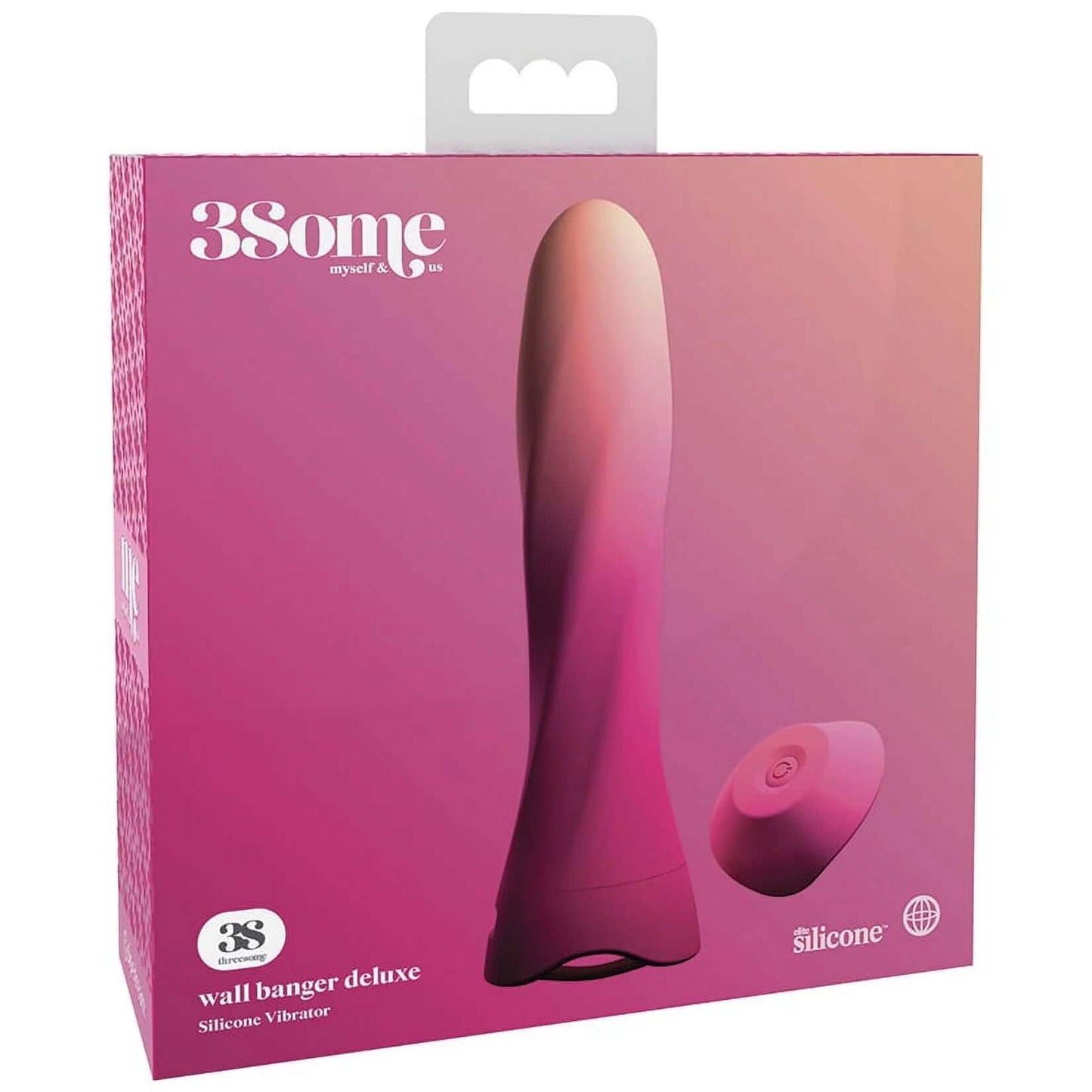 Wall Banger Deluxe Bullet Vibrator, Pink