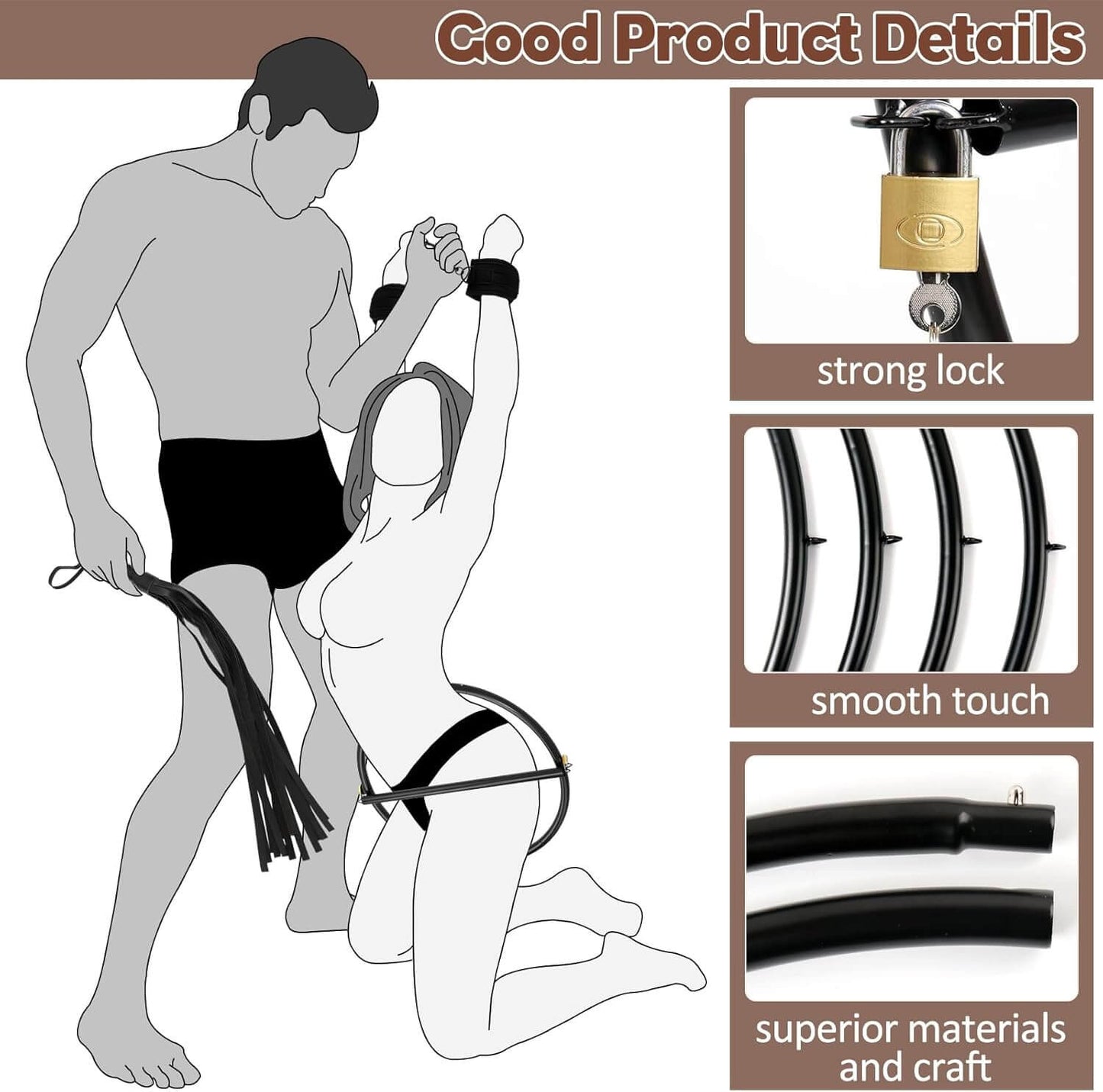 BDSM Hip Restraint Ring