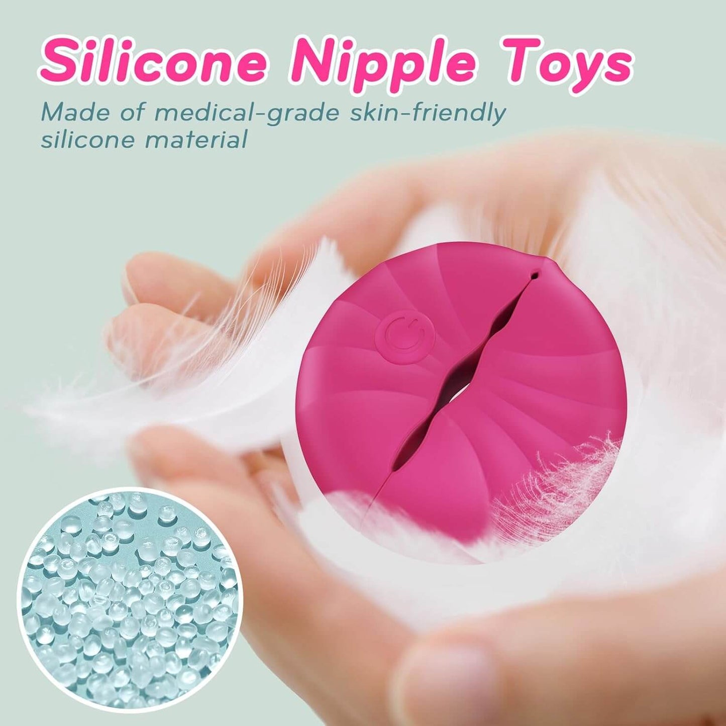 Nipple Clamps Silicone Vibrator