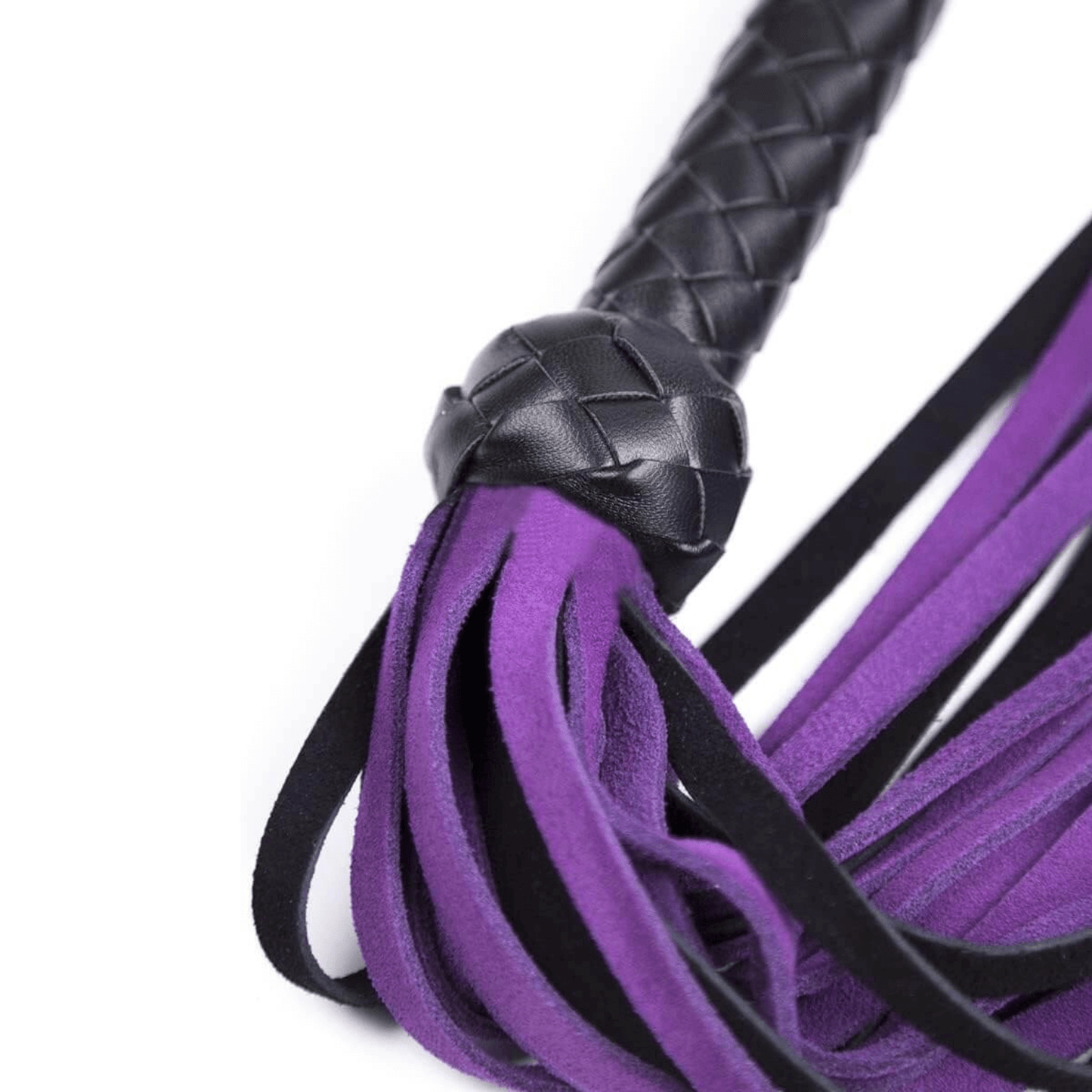 Purple Leather Flogger | Club69