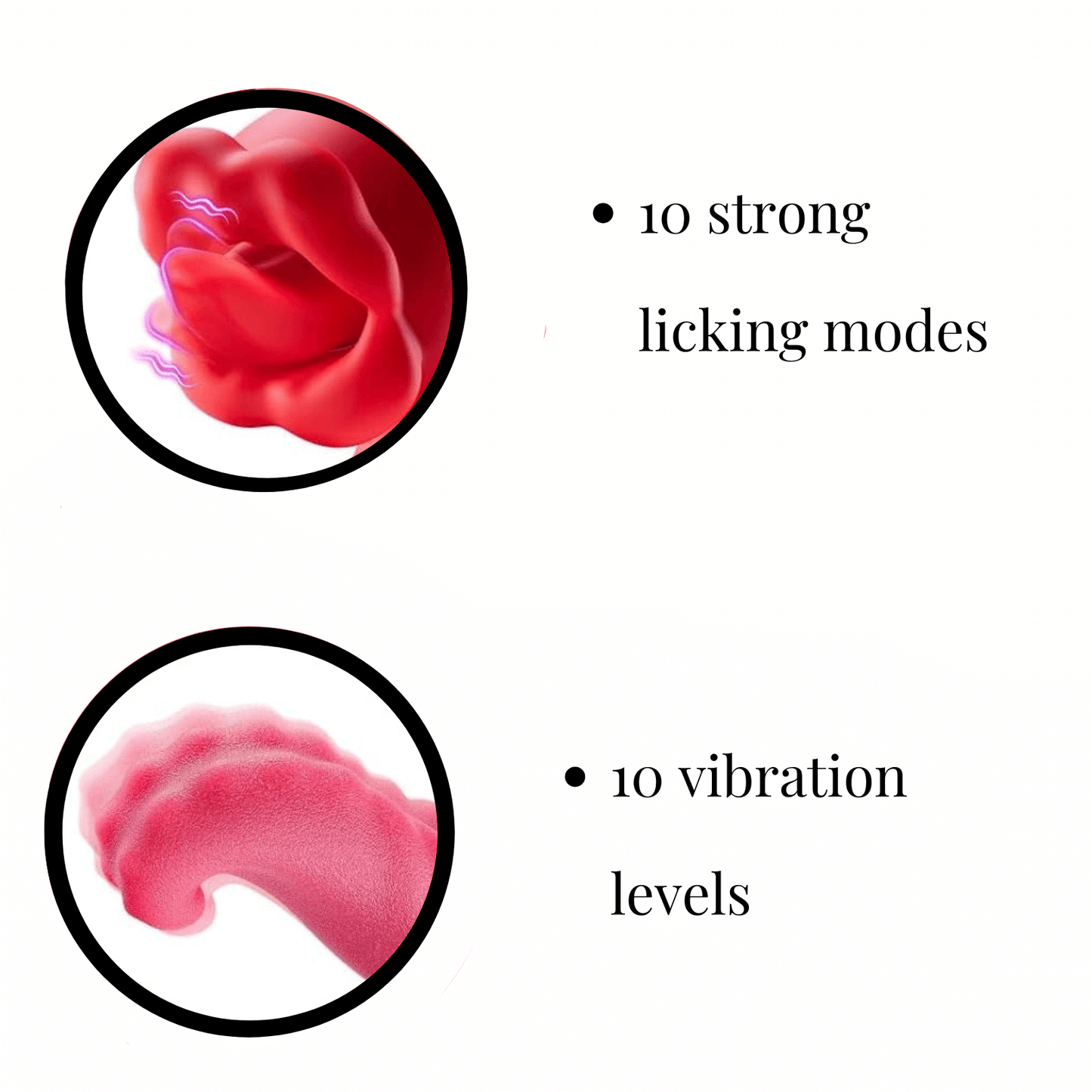 Tongue Thrusting Vibrator | Club69