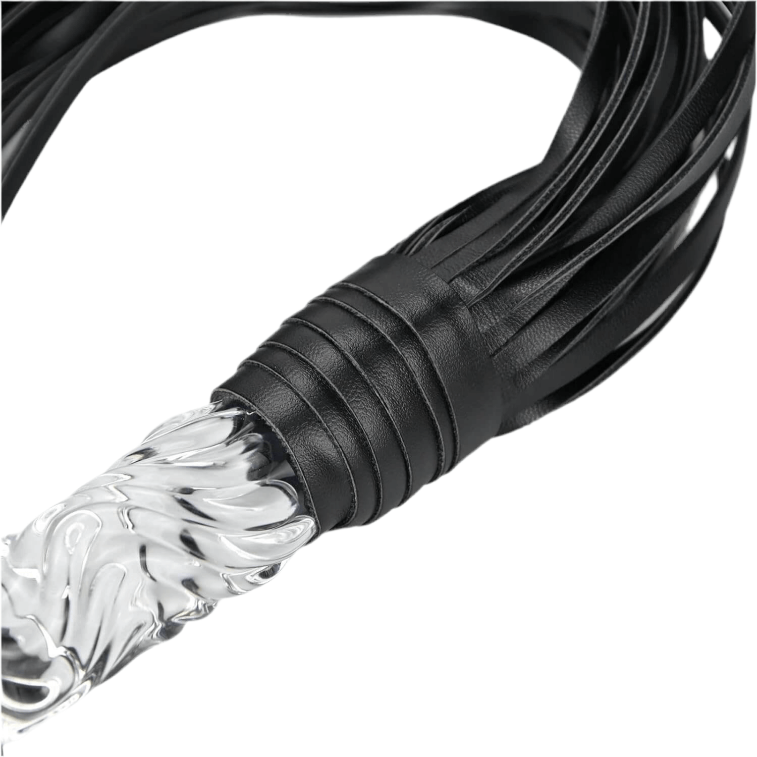 Leather Whip w/ Pleasure Wand | Club69