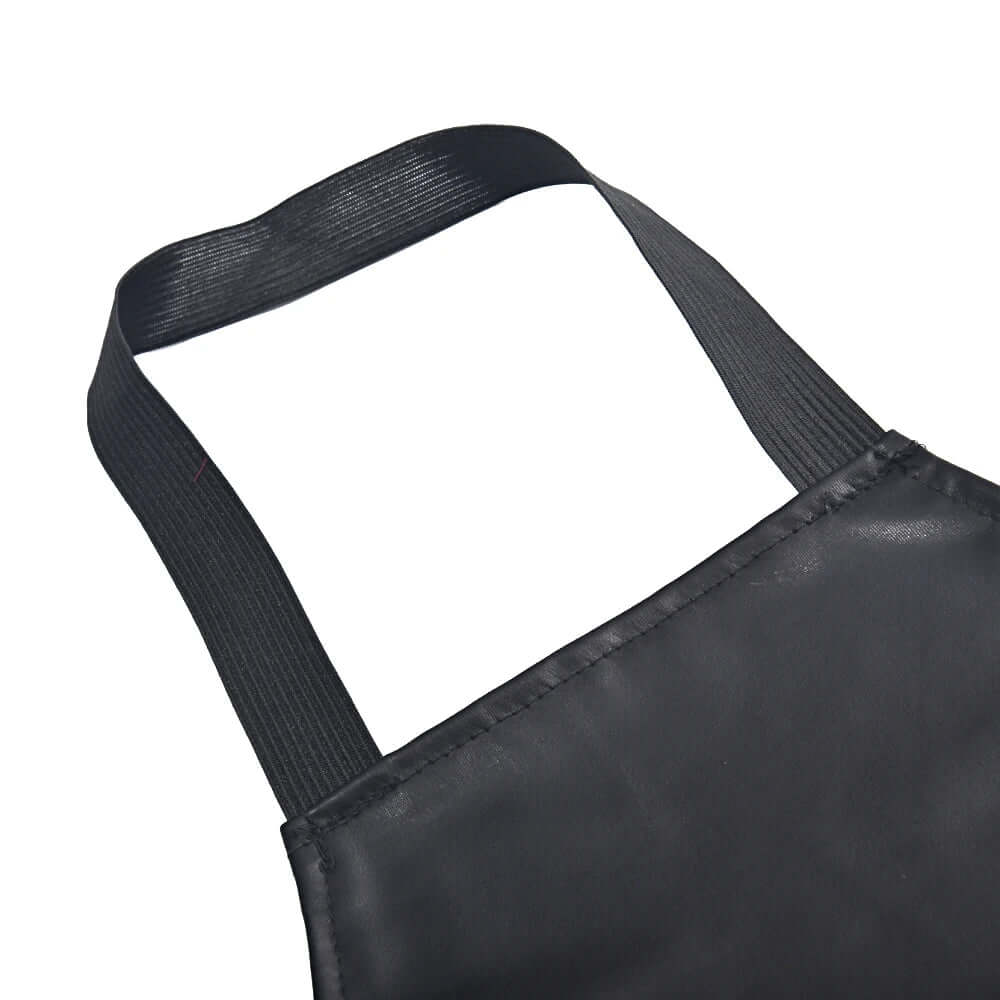 Black Faux Leather Mens Open Crotch Sex Porn Apron Panties Underwear Male Sexy Lingerie Night Clubwear Cosplay Erotic Costume