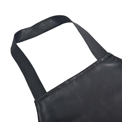 Black Faux Leather Mens Open Crotch Sex Porn Apron Panties Underwear Male Sexy Lingerie Night Clubwear Cosplay Erotic Costume