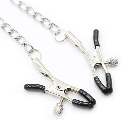 Sexy Nipple & Pussy Clamps with Chain