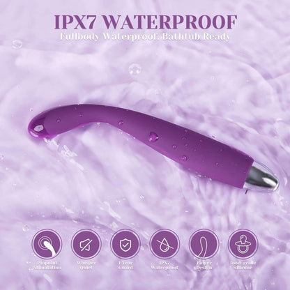 COCO G Spot Vibrator - 8 Seconds to Climax Finger Shaped Waterproof Vibes for Women - 5*5 Vibrations Clit Nipple Personal Massagers - Adult Female Sex Toys
