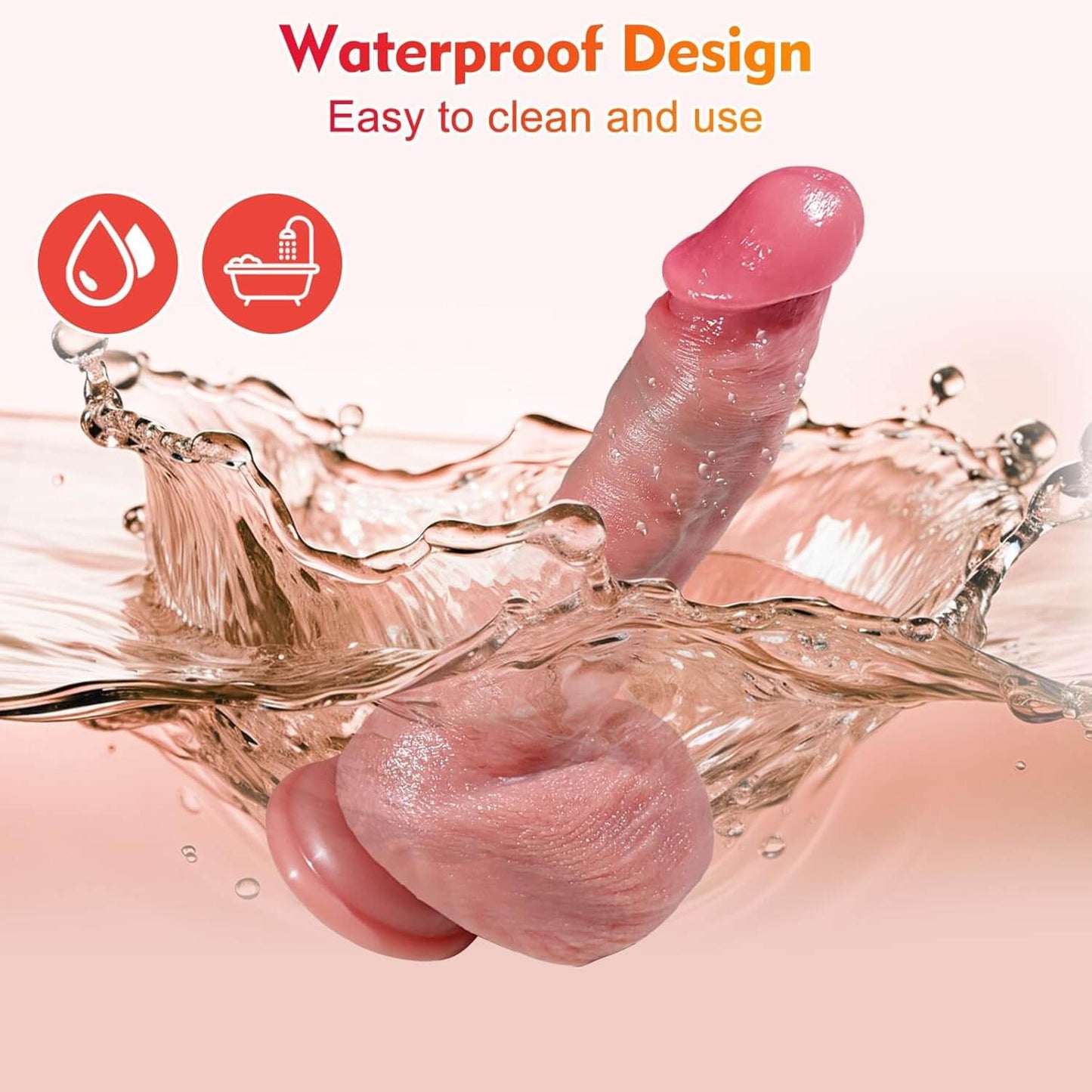 Thrusting Dildo Vibrator Sex Toys