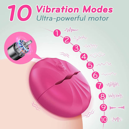 Nipple Clamps Silicone Vibrator