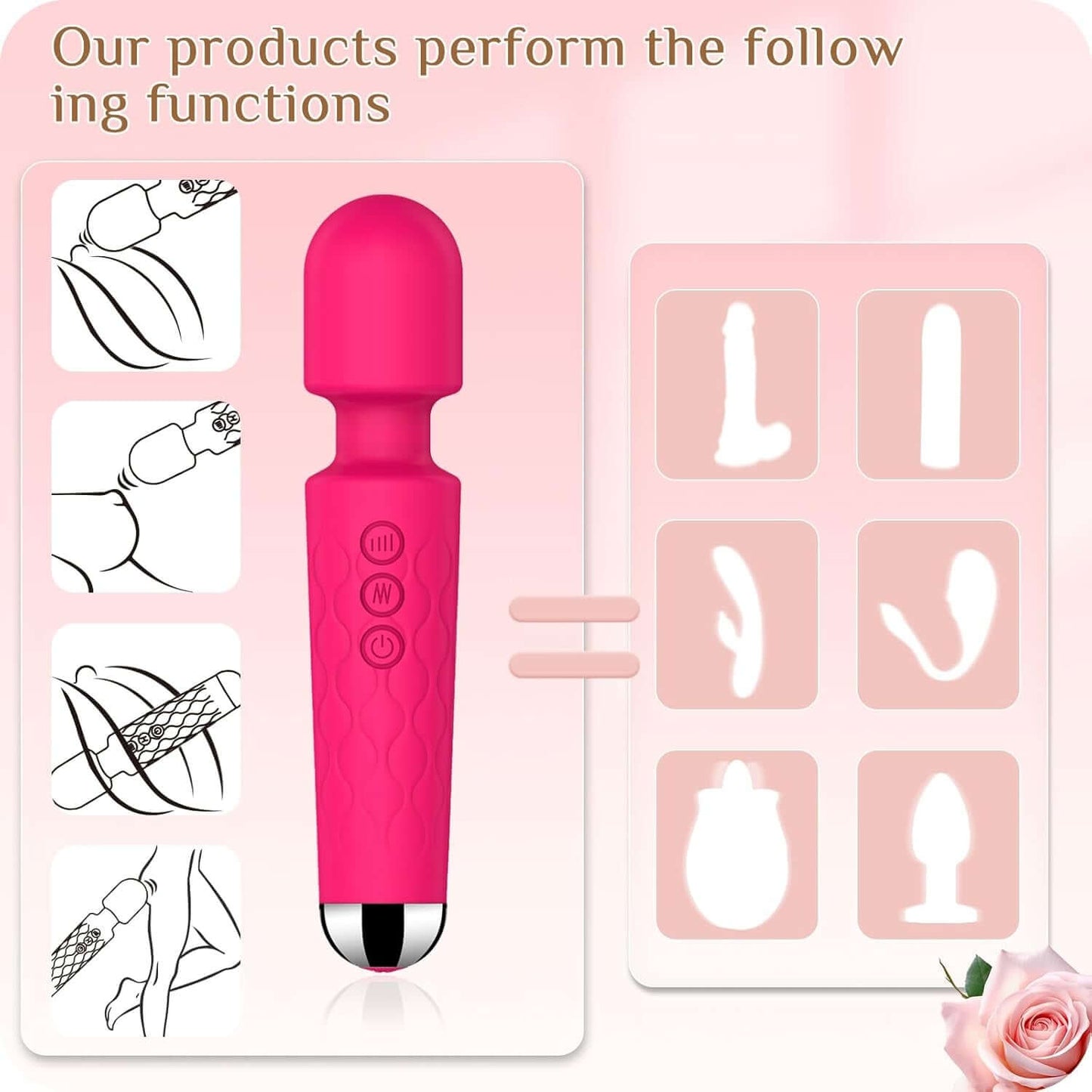 Adult Vibrating Wand for her Pleasure