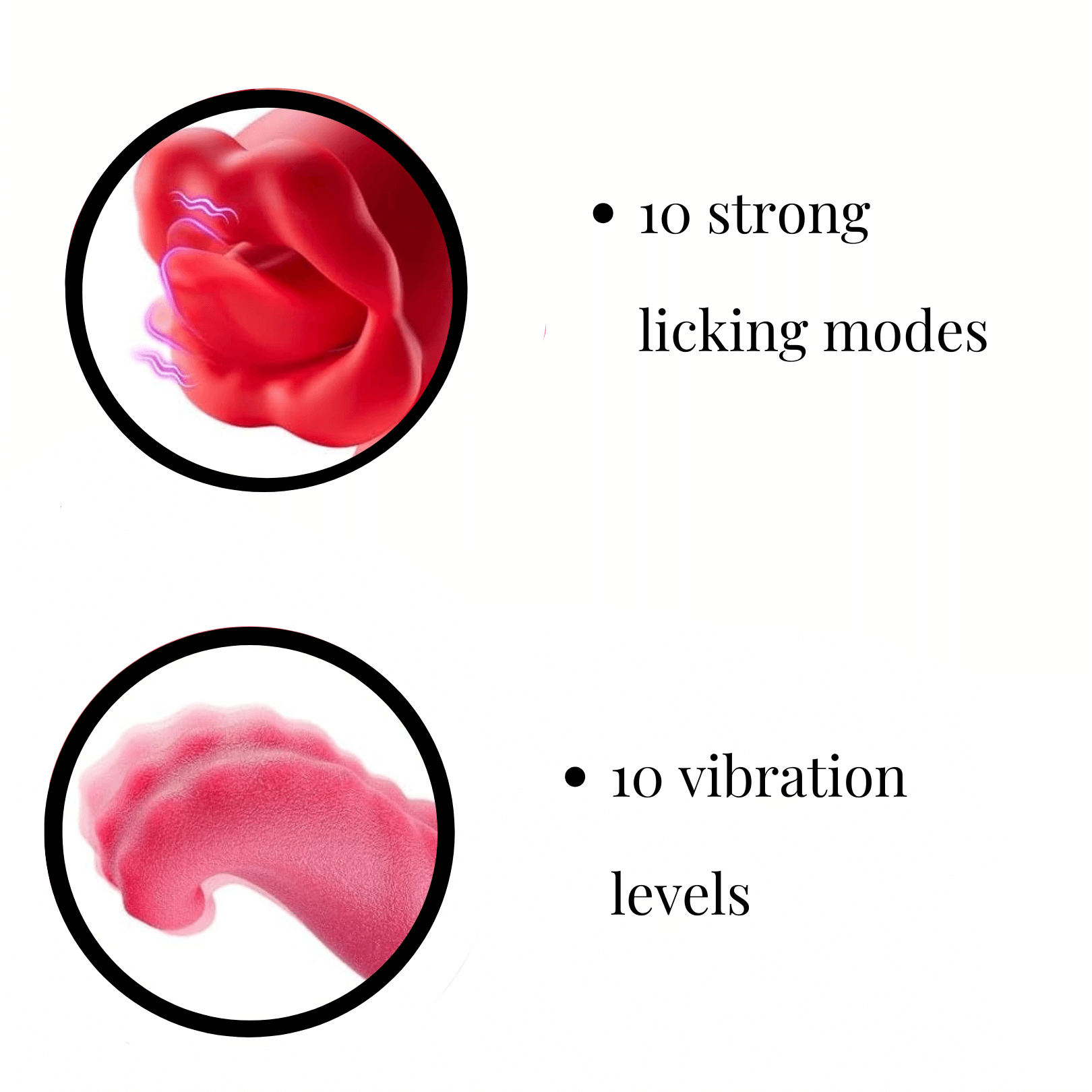 Tongue Thrusting Vibrator | Club69
