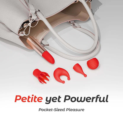 Bullet  for Women, Sex Toys with 10 Vibration Settings & 5 Different Sleeves,Waterproof Adult Toys s,Sexual Pleasure Tools for Women Couples Sex Toys